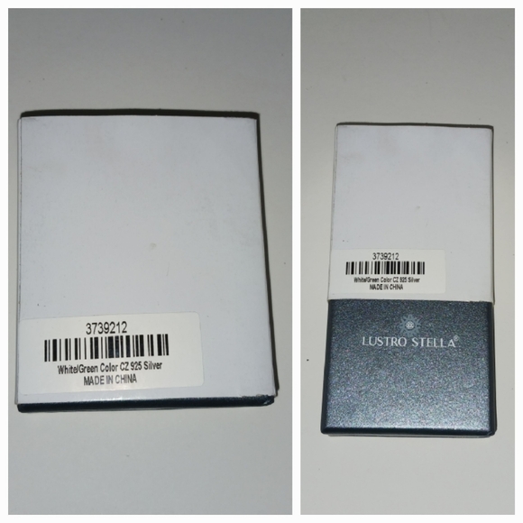 Lustro Stella Bee & Ball Sterling & CZ Post Earrings, NIB - Picture 5 of 5